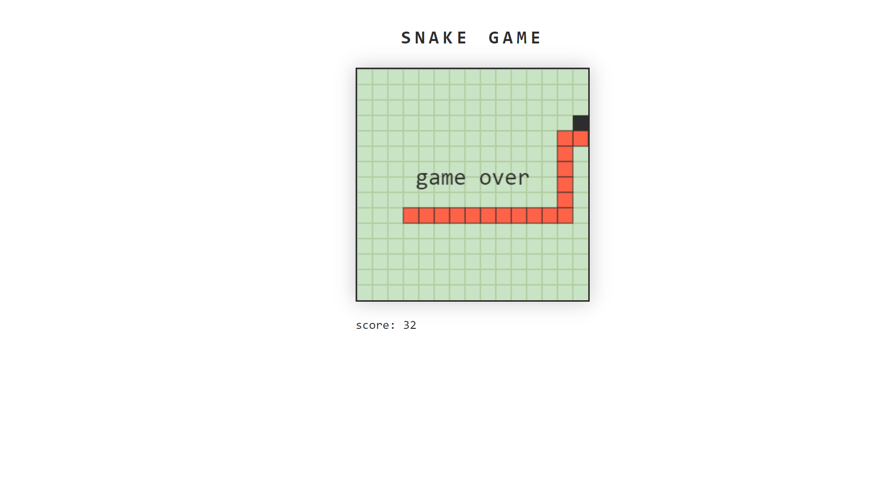 Snake game